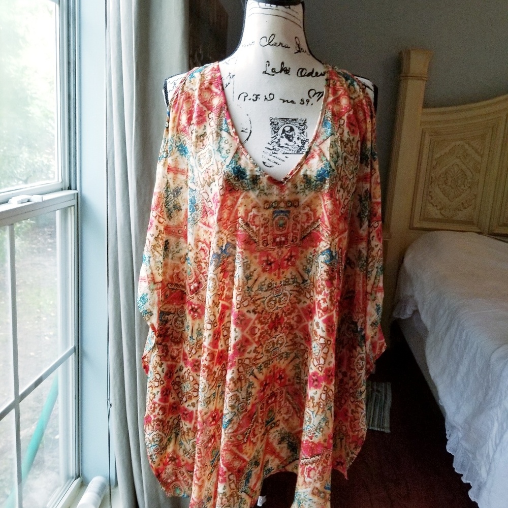 Show Me Your MuMu off the shoulder Peta tunicl - Picture 4 of 4